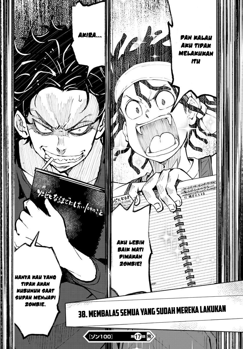 Zombie 100 ~Zombie ni Naru Made ni Shitai 100 no Koto~ Chapter 17 - halaman 39