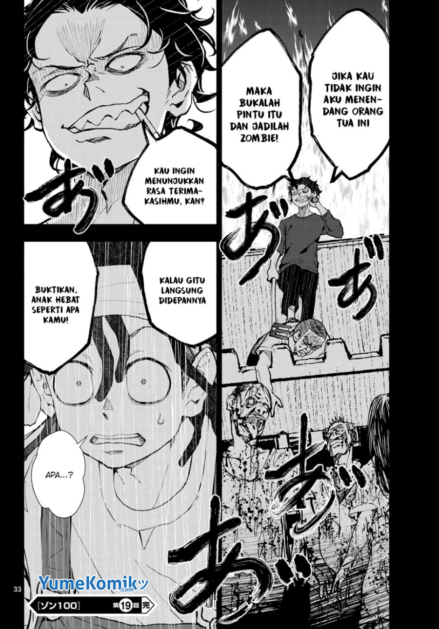 Zombie 100 ~Zombie ni Naru Made ni Shitai 100 no Koto~ Chapter 19 - halaman 33