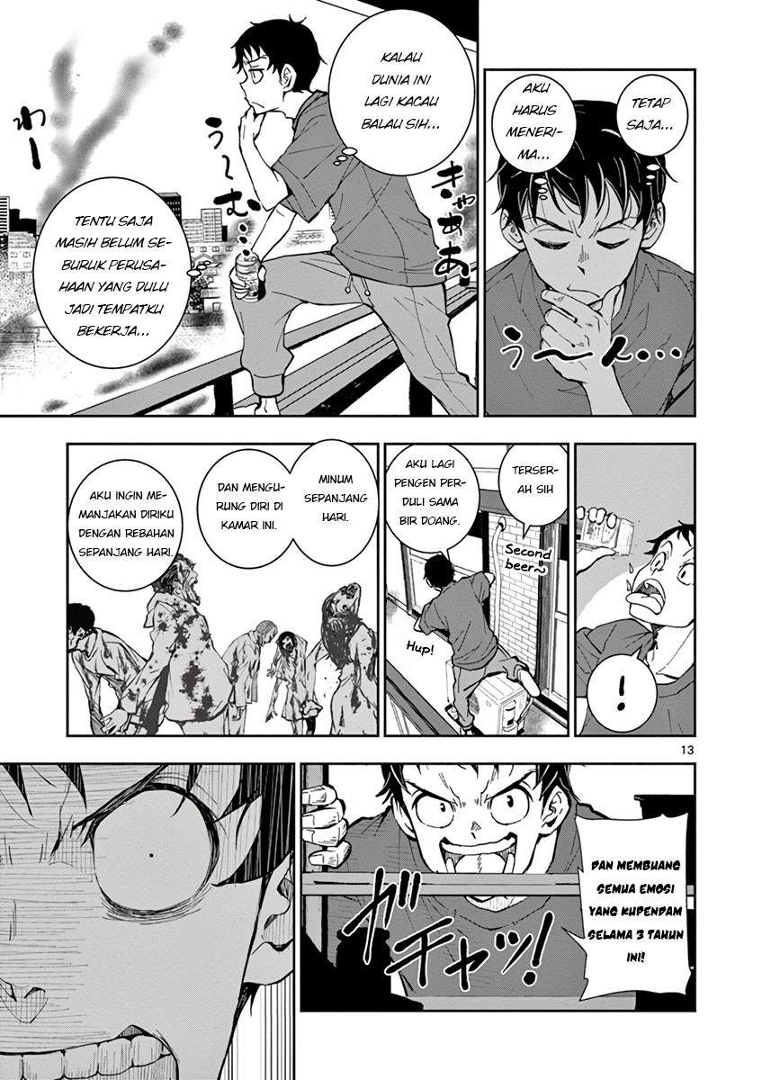 Zombie 100 ~Zombie ni Naru Made ni Shitai 100 no Koto~ Chapter 2 - halaman 15