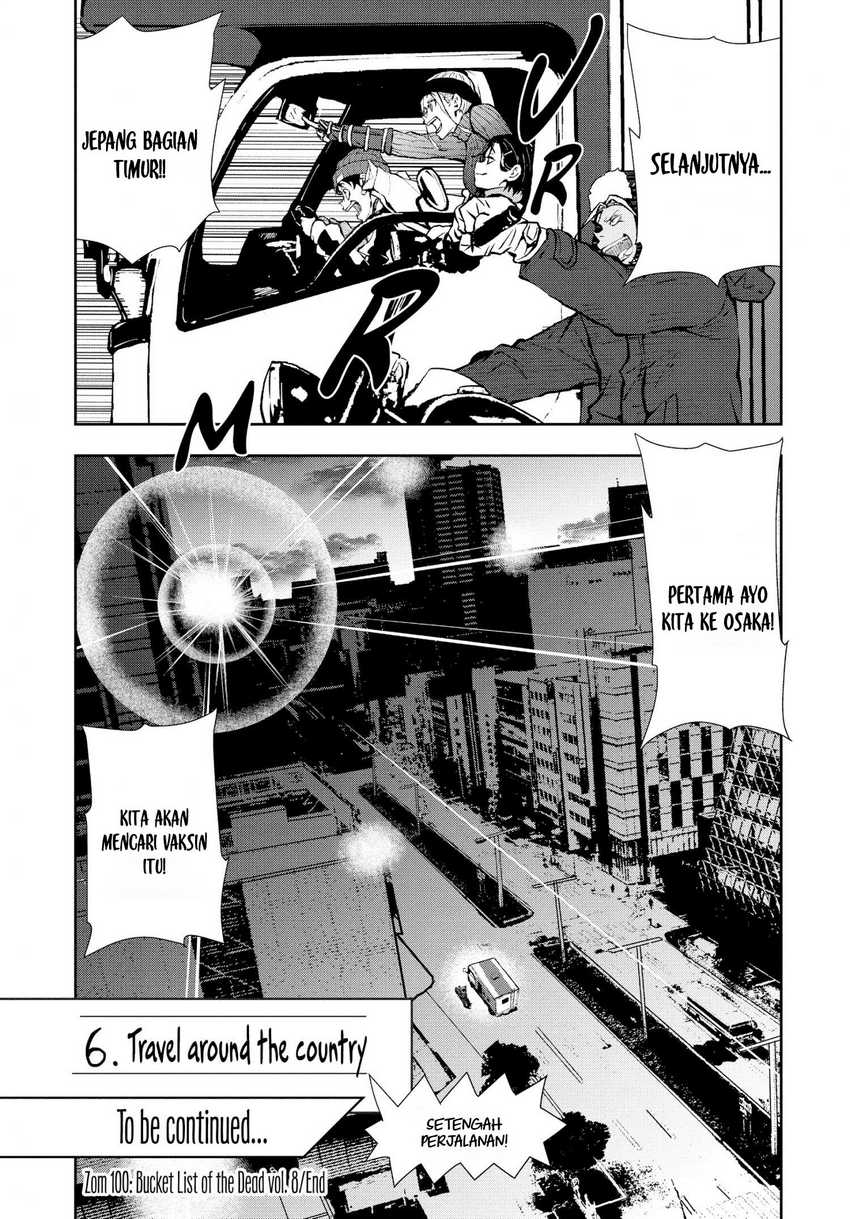 Zombie 100 ~Zombie ni Naru Made ni Shitai 100 no Koto~ Chapter 30 - halaman 38