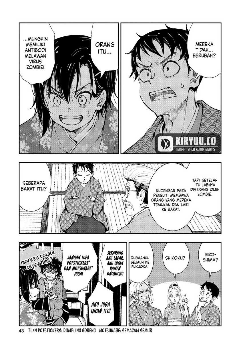 Zombie 100 ~Zombie ni Naru Made ni Shitai 100 no Koto~ Chapter 35 - halaman 37