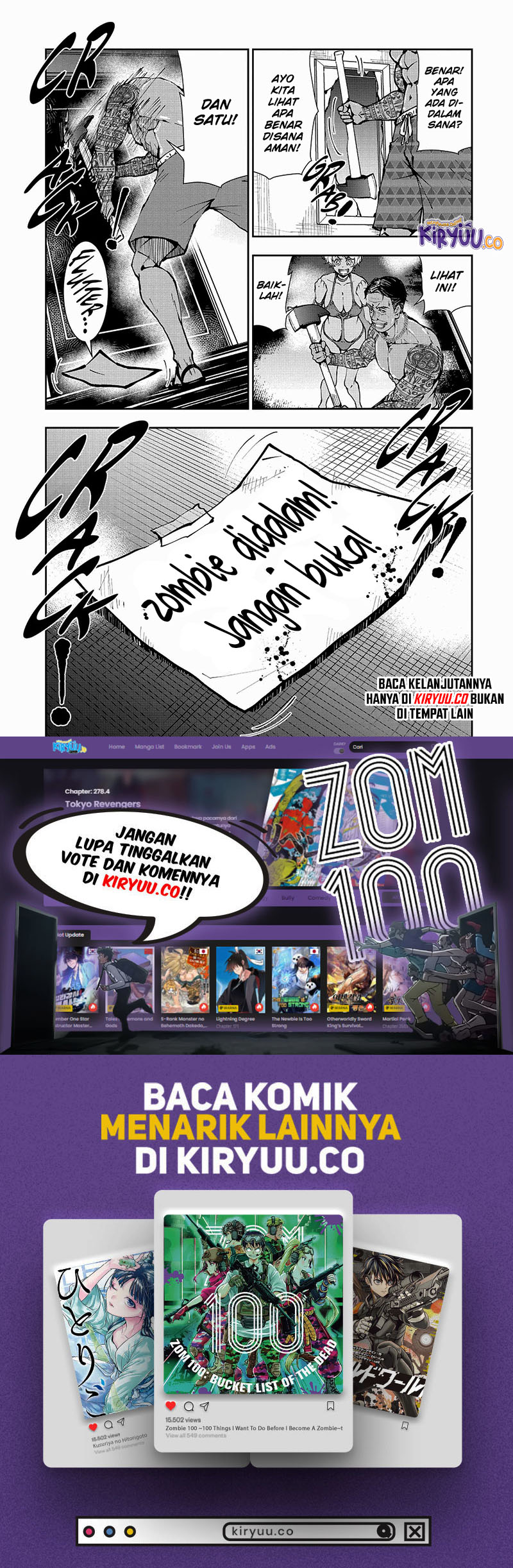 Zombie 100 ~Zombie ni Naru Made ni Shitai 100 no Koto~ Chapter 41 - halaman 33