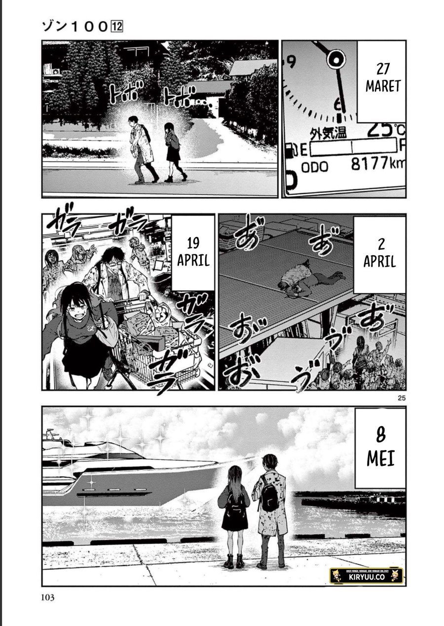 Zombie 100 ~Zombie ni Naru Made ni Shitai 100 no Koto~ Chapter 45 - halaman 26