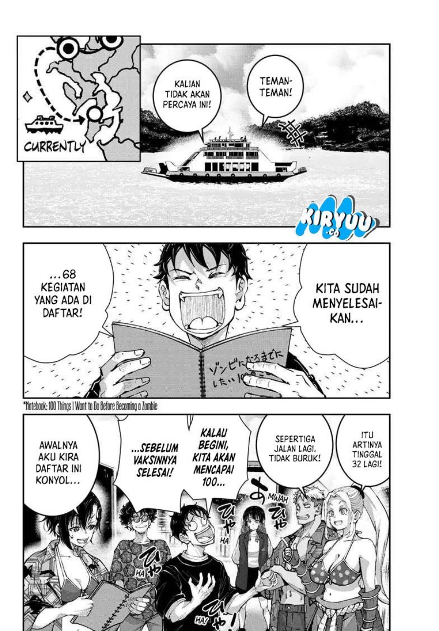 Zombie 100 ~Zombie ni Naru Made ni Shitai 100 no Koto~ Chapter 55 - halaman 9