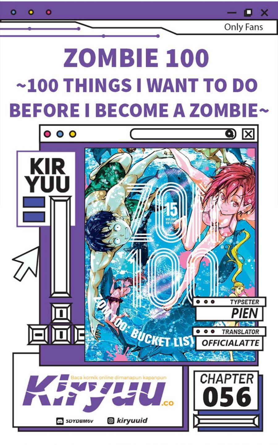 Zombie 100 ~Zombie ni Naru Made ni Shitai 100 no Koto~ Chapter 56 - halaman 1