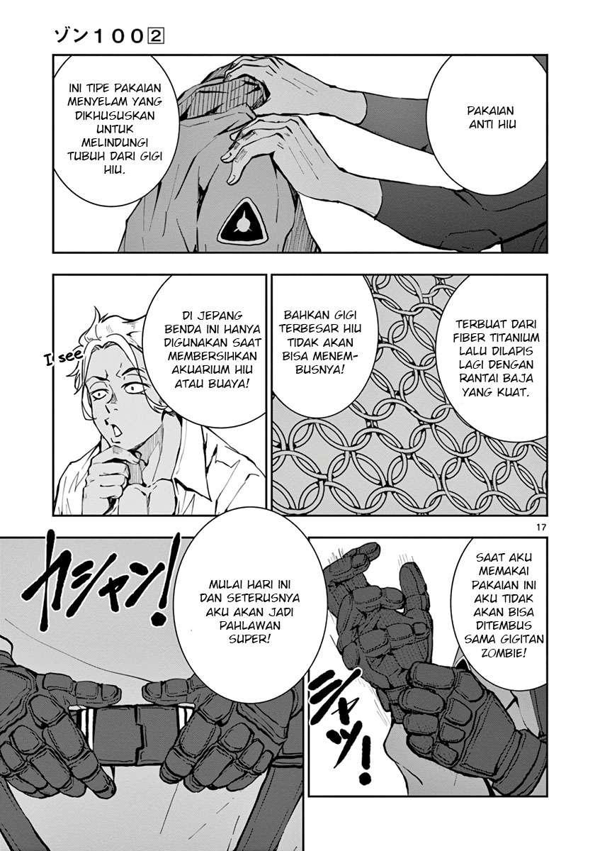 Zombie 100 ~Zombie ni Naru Made ni Shitai 100 no Koto~ Chapter 6 - halaman 18