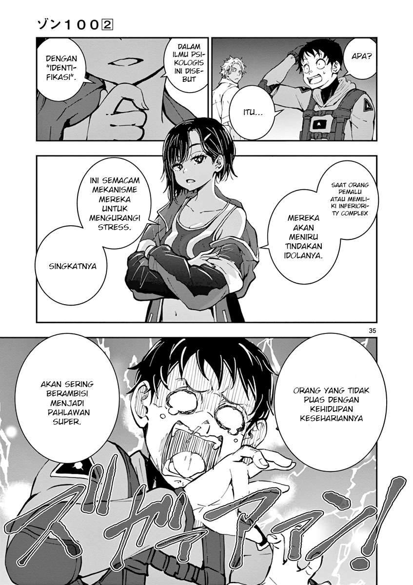 Zombie 100 ~Zombie ni Naru Made ni Shitai 100 no Koto~ Chapter 6 - halaman 36
