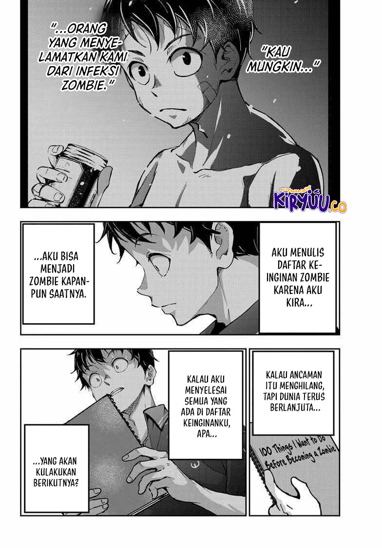 Zombie 100 ~Zombie ni Naru Made ni Shitai 100 no Koto~ Chapter 73 - halaman 7