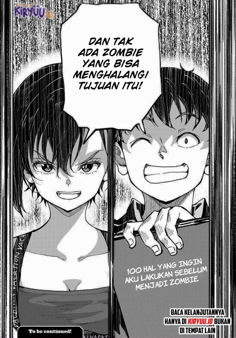 Zombie 100 ~Zombie ni Naru Made ni Shitai 100 no Koto~ Chapter 77 - halaman 33