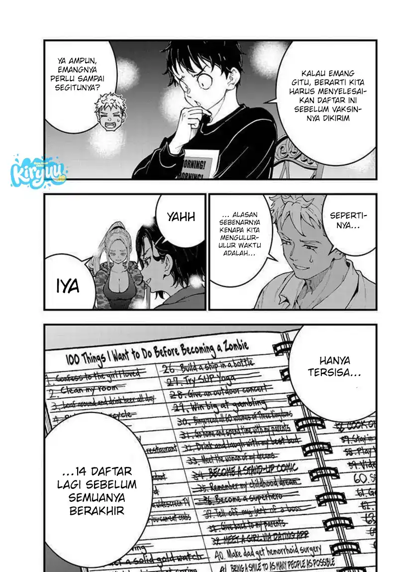 Zombie 100 ~Zombie ni Naru Made ni Shitai 100 no Koto~ Chapter 85 - halaman 18