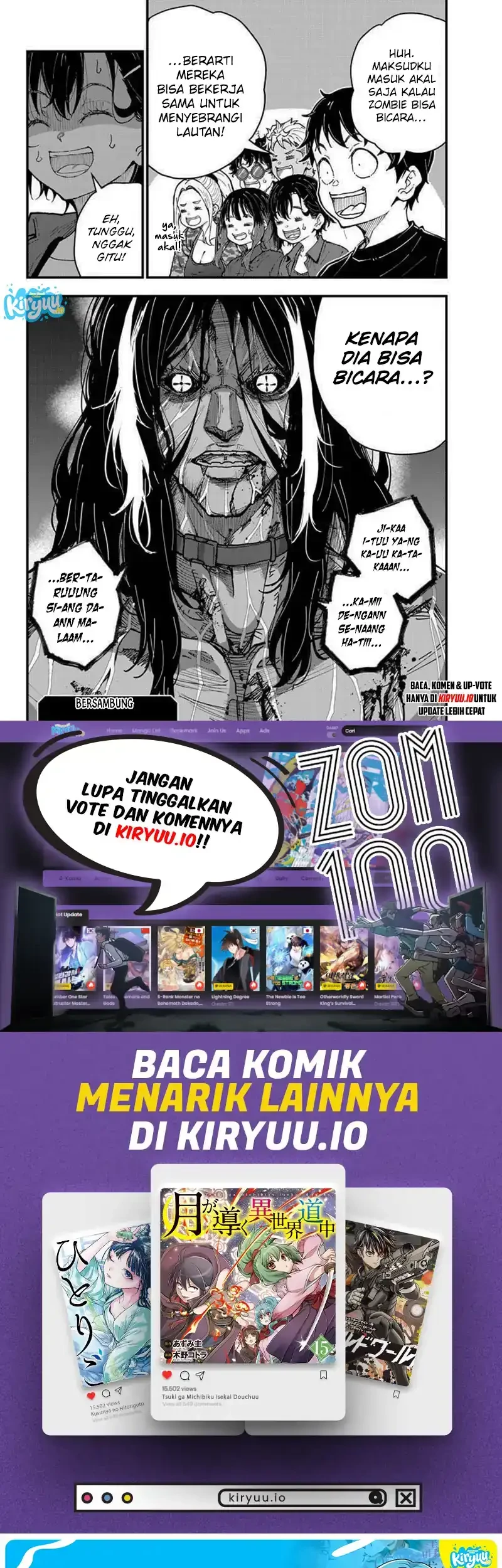Zombie 100 ~Zombie ni Naru Made ni Shitai 100 no Koto~ Chapter 85 - halaman 38