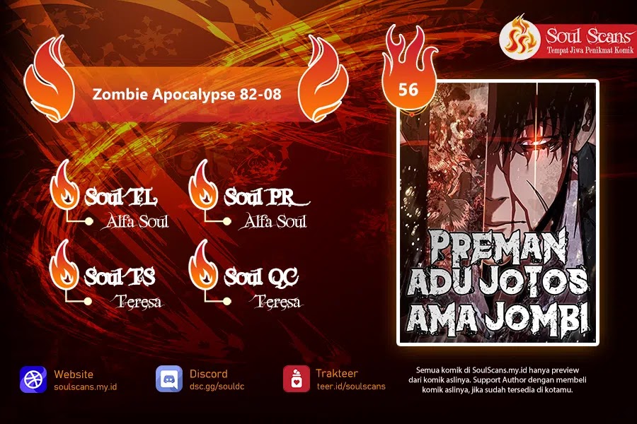 Zombie Apocalypse 82-08 Chapter 56 - halaman 1