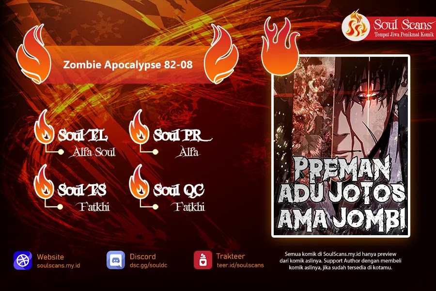 Zombie Apocalypse 82-08 Chapter 62 - halaman 1