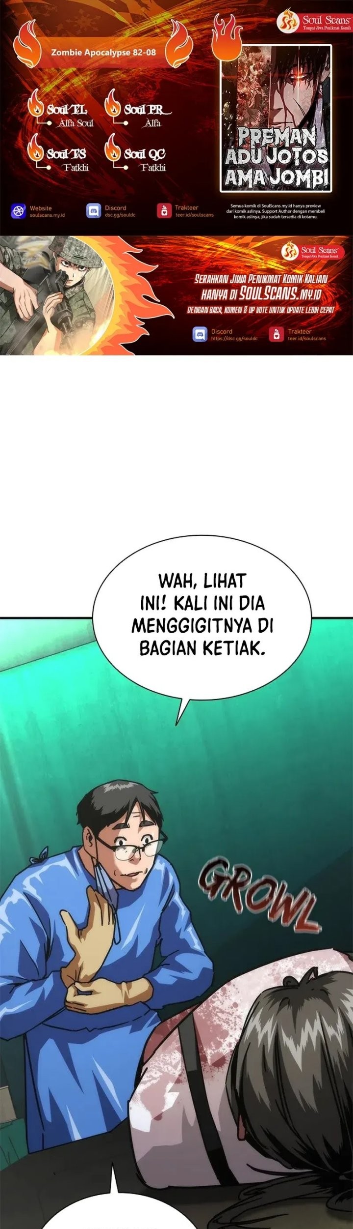 Zombie Apocalypse 82-08 Chapter 66 - halaman 1