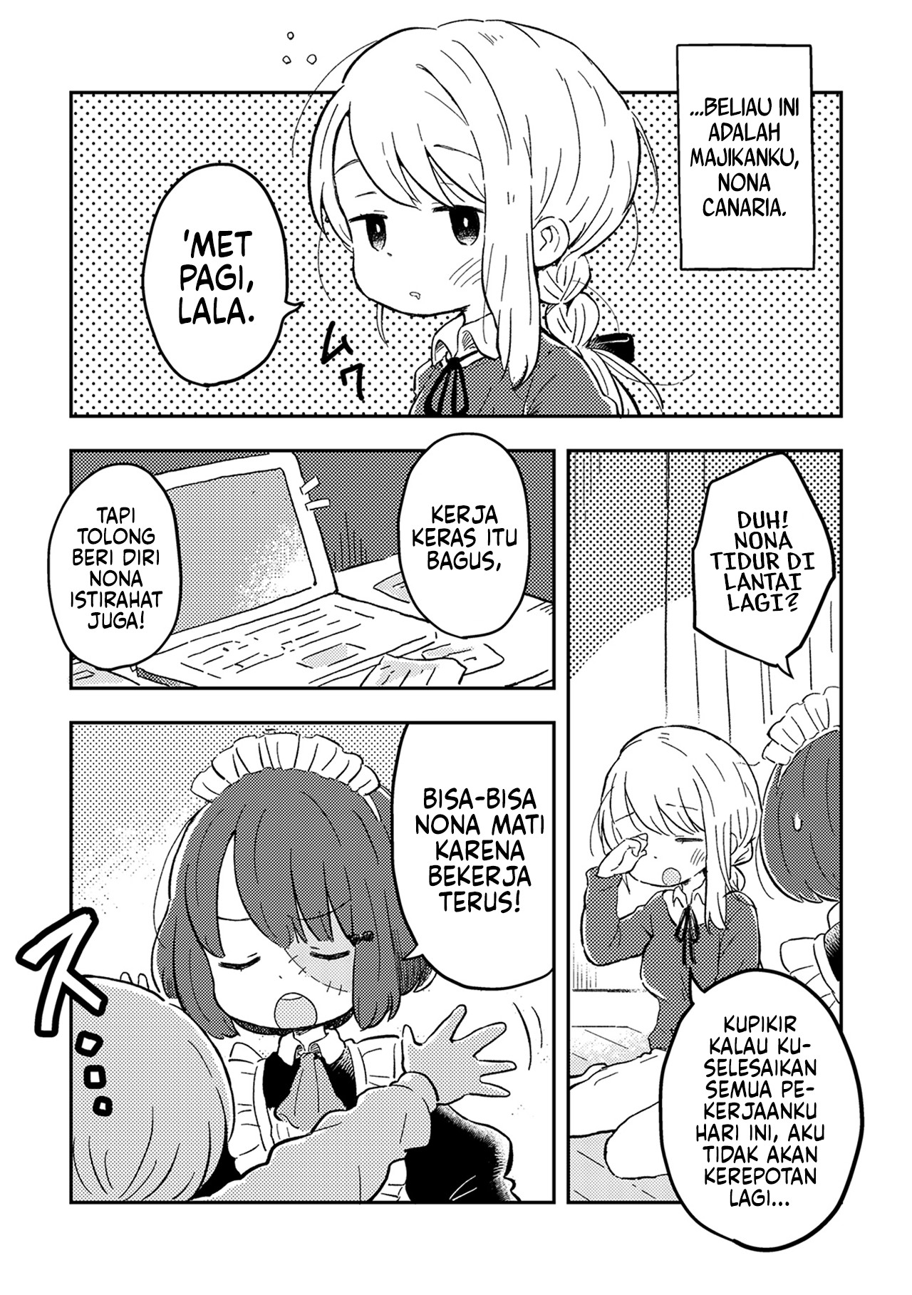 Zombie Maid to Goshujinsama Chapter 0 - halaman 6