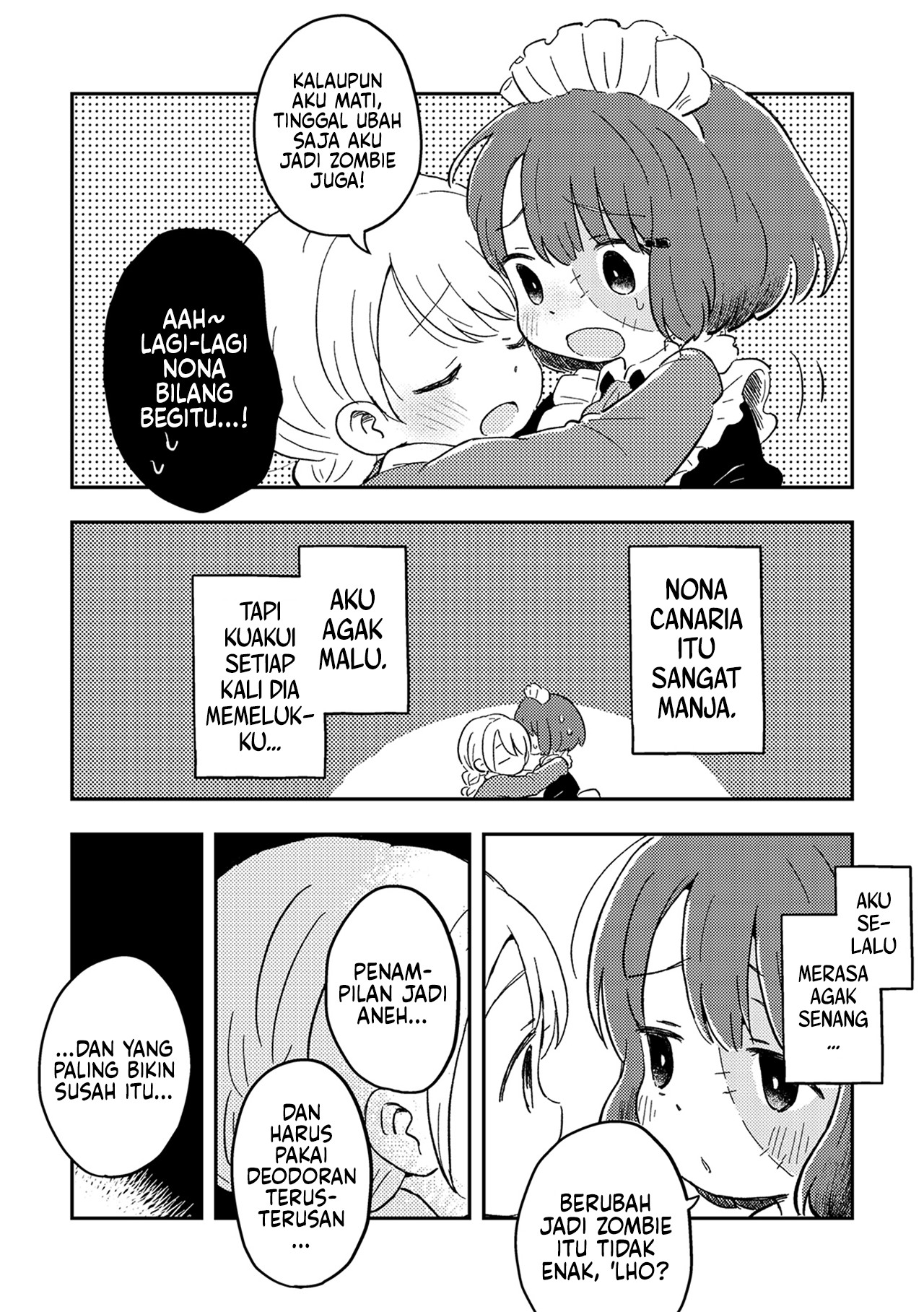 Zombie Maid to Goshujinsama Chapter 0 - halaman 7