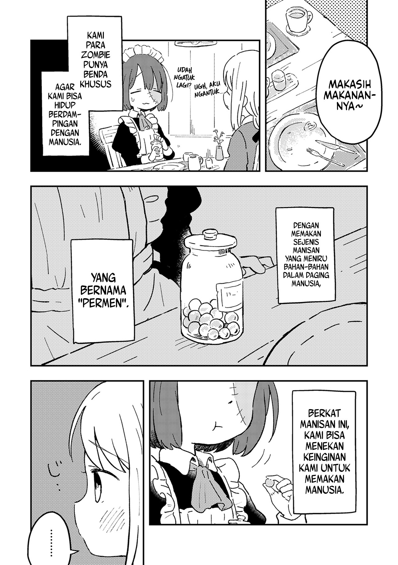 Zombie Maid to Goshujinsama Chapter 0 - halaman 9