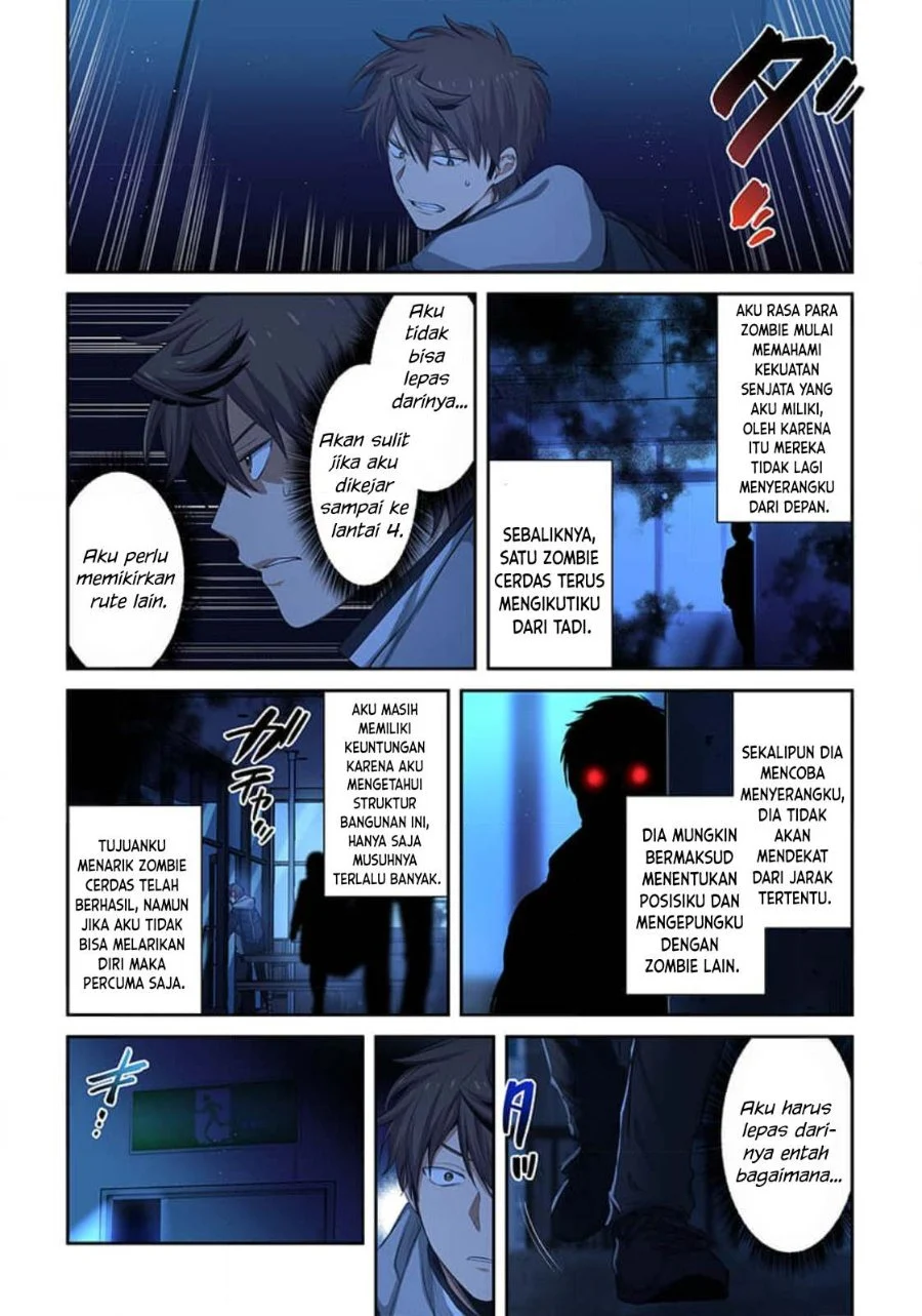 Zombie no Afureta Sekai Ore Dake ga Osowarenai Chapter 35 - halaman 9