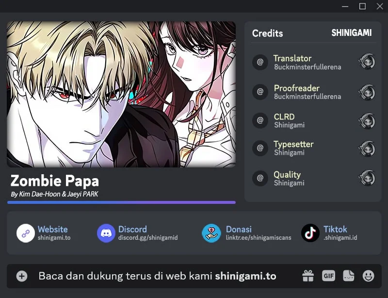Zombie Papa Chapter 28 - halaman 1