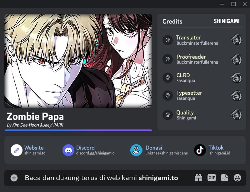 Zombie Papa Chapter 30 - halaman 1
