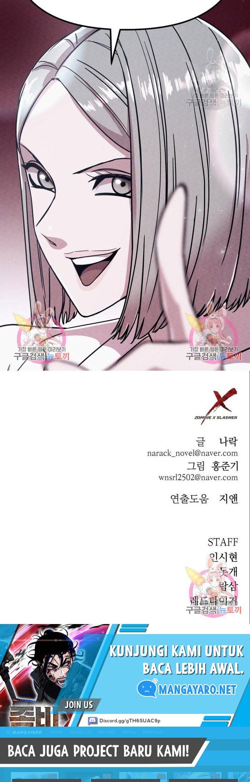 Zombie x Slasher Chapter 4 - halaman 70