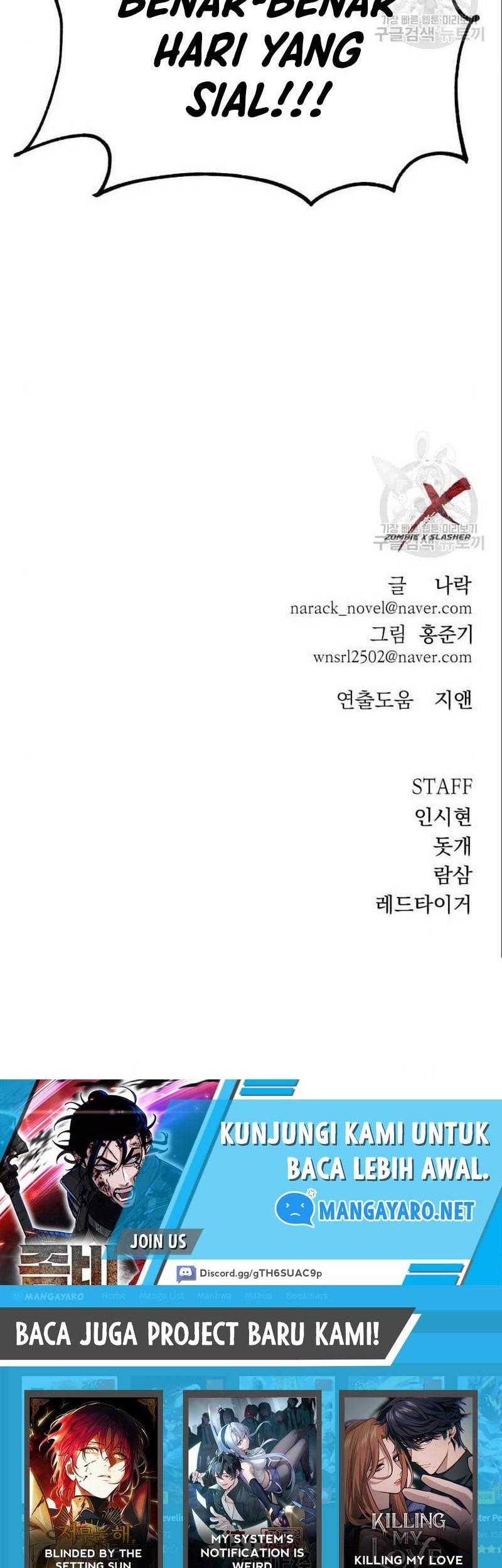 Zombie x Slasher Chapter 5 - halaman 88