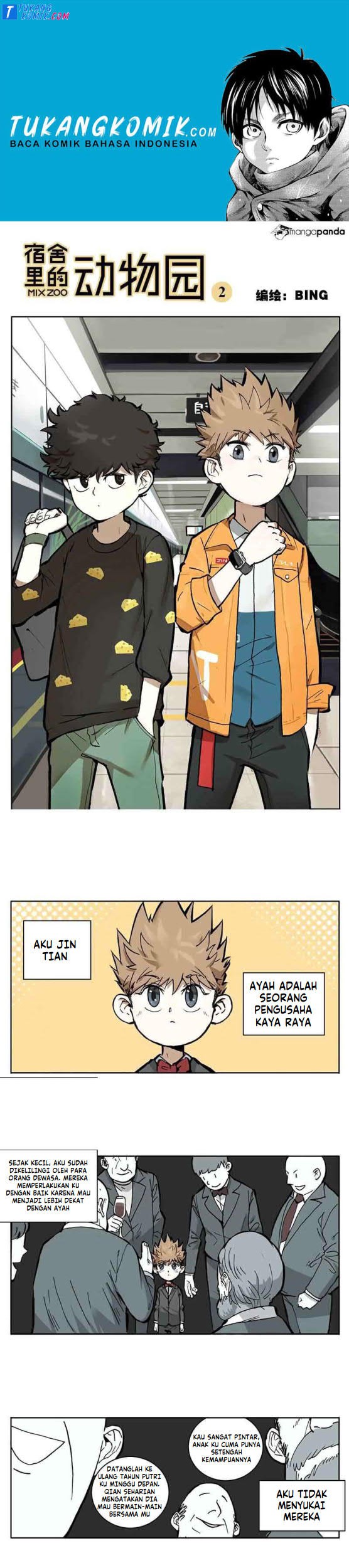 Zoo in the Dorm Chapter 2 - halaman 1