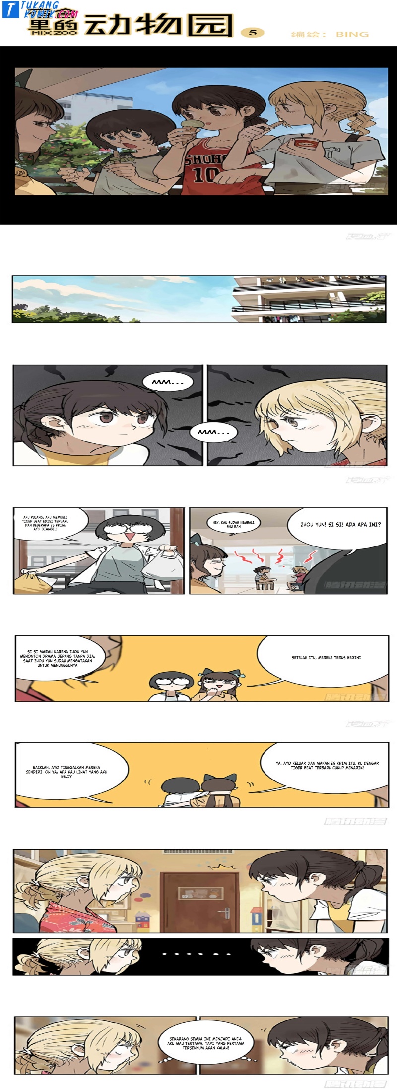 Zoo in the Dorm Chapter 5 - halaman 1