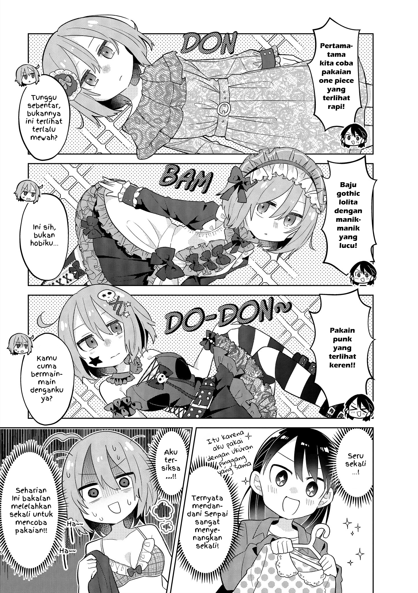 Zubora Senpai to Majime-chan Chapter 4 - halaman 3